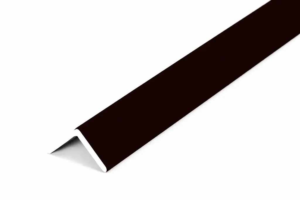 Esquinero Revestimiento de Pared Negro 25x25x2900
