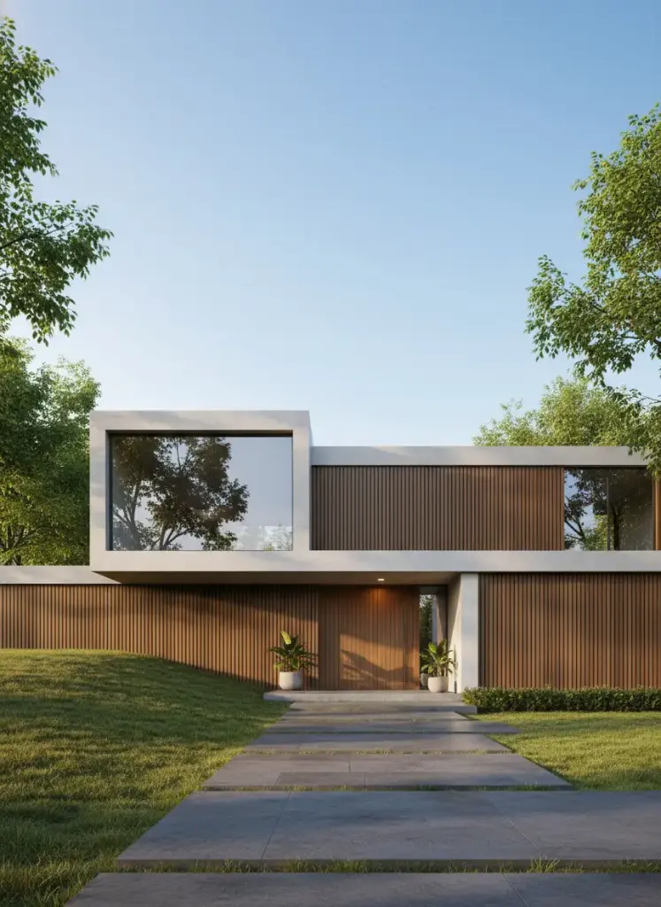Revestimiento De Pared Wpc Exterior Co-extrusion Roble 219x26x2900mm