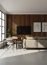 Revestimiento de Pared Plane Walnut 0.5858 m2 tira 202x2900x14