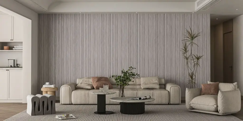 Revestimiento Autoadhesivo Gris 60X280CM 2.5MM  
