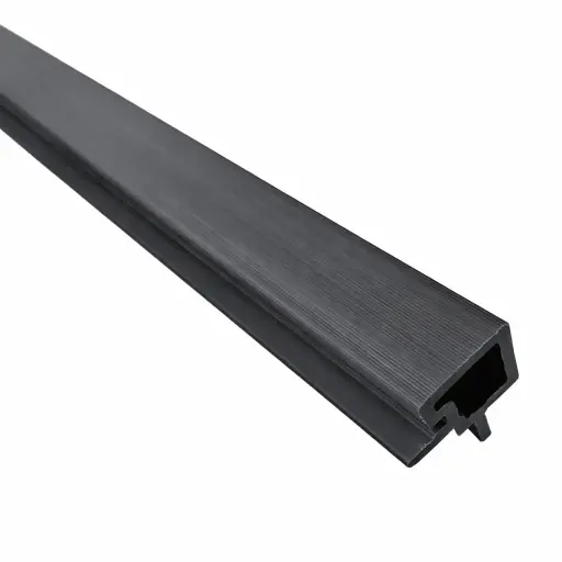 [AL-GS50-50A01] Esquinero Wpc Exterior Co-extrusion Negro