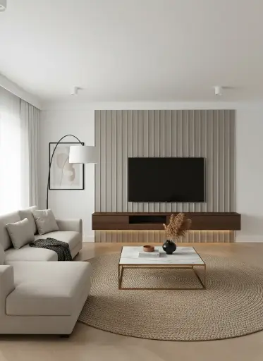 [BW1625196-9] Revestimiento de Pared Halfpipe Gris 0.4785 m2 tira 165x2900x25