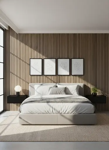 [BW20214W044] Revestimiento de Pared Plane Madera Tamesis 0.5858 m2 tira 202x2900x14