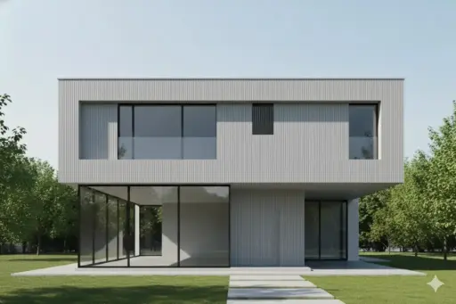 [AL-GK219-26F04] Revestimiento De Pared Wpc Exterior Co-extrusion Gris 219x26x2900mm