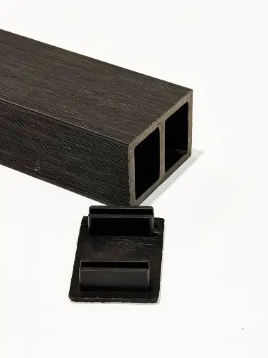 [TP-EX-BL2] Tapa perfil WPC exterior Negro