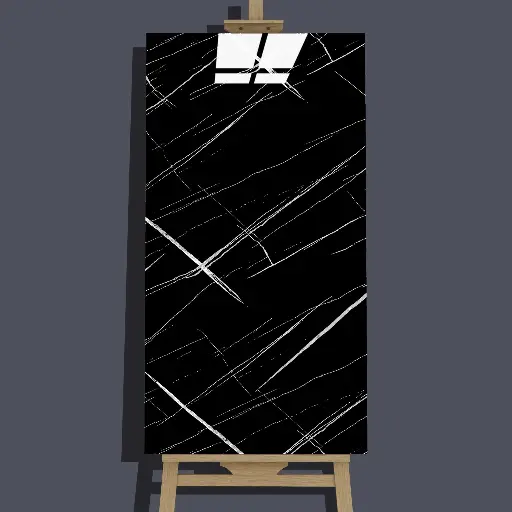 [FC7013-2] Placa Autoadhesiva Negro Marquina 120X300CM 2.3MM 